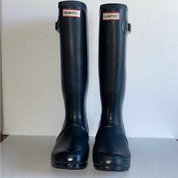 Original Tall Hunter Rainboots Size 7 - Picture 3 of 3